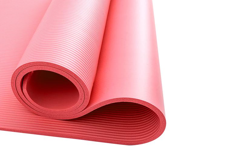 Tappetino Yoga NBR rosso antistrappo