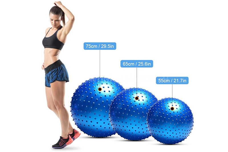 55-85 CM PVC Anti-Scatto Addensare Palestra Yoga Ball